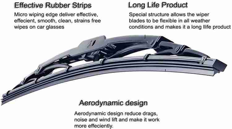 New baleno sale wiper blade size