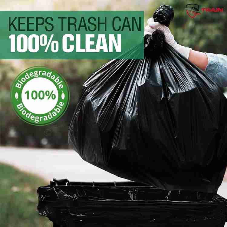 Train garbage bags dustbin polythene bags dustbin covers for home