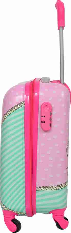 D Paradise Boy s and Girl s Polycarbonate Cartoon Print LOL Doll 16 INCHES Luggage Travel Suitcase for Kids Trolley Bag Cabin Suitcase 4 Wheels 16 inch pink Price in India Flipkart