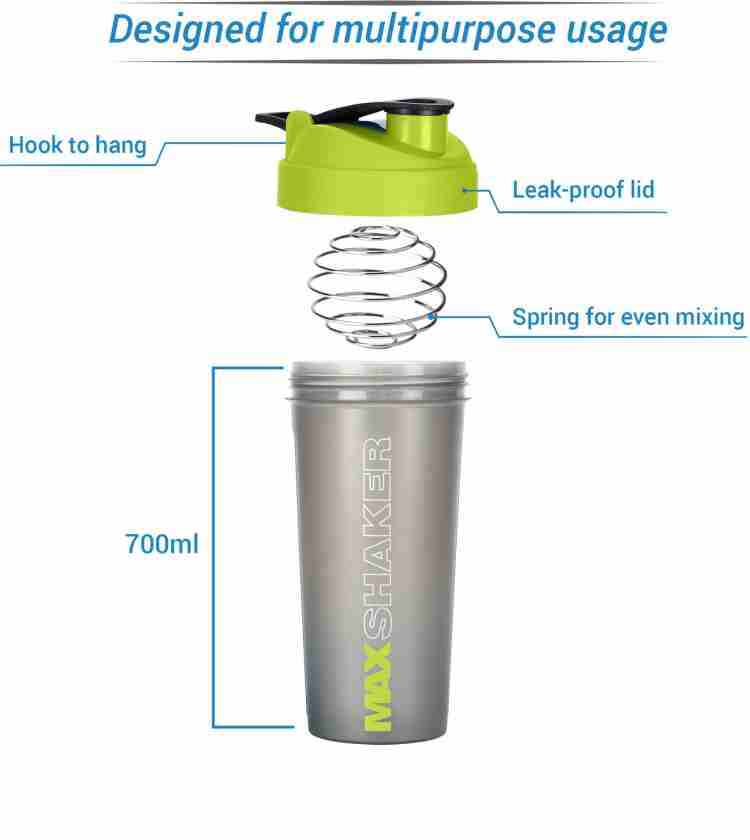 Jaypee Plus Max Gym bottle 700 ml Shaker - Buy Jaypee Plus Max Gym