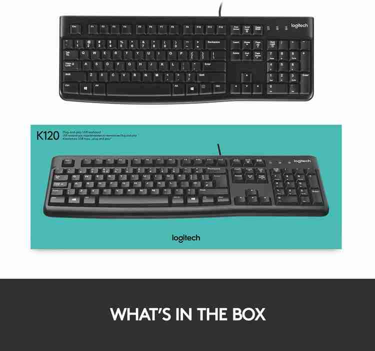 Teclado shop logitech 120