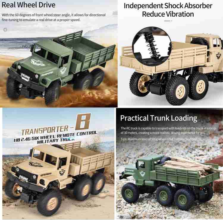 Army truck rc on sale