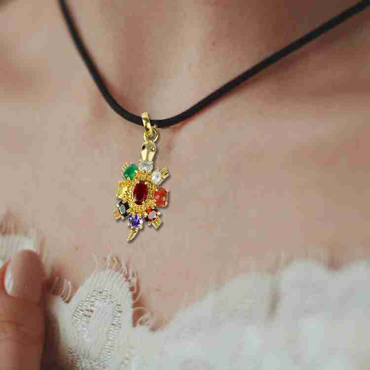 Astrodivine Navagraha Pendant Locket Tortoise Turtle