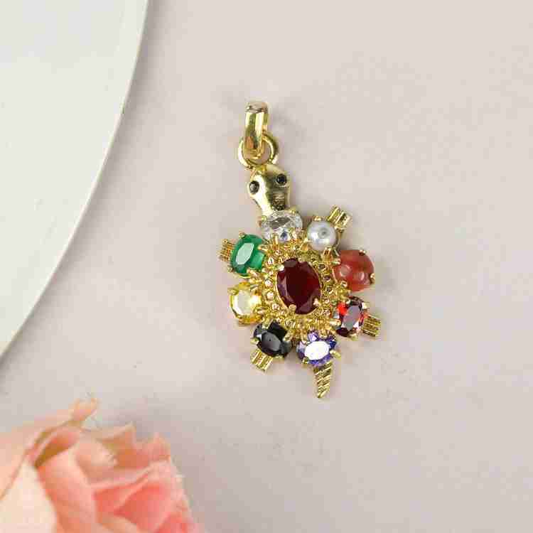 Astrodivine Navagraha Pendant Locket Tortoise Turtle