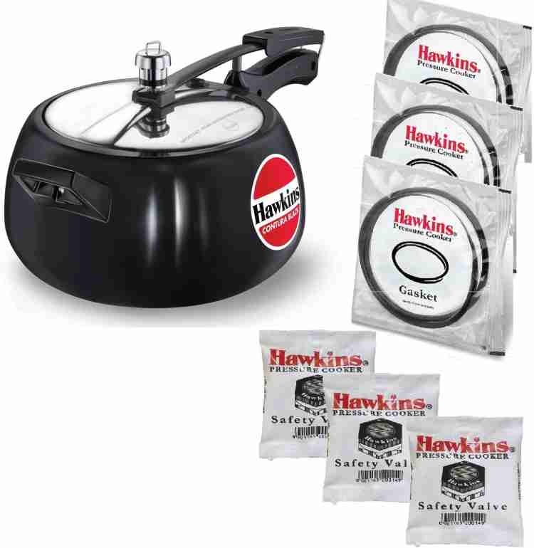 Hawkins 5 L Inner Lid Pressure Cooker Price in India Buy Hawkins 5 L Inner Lid Pressure Cooker online at Flipkart