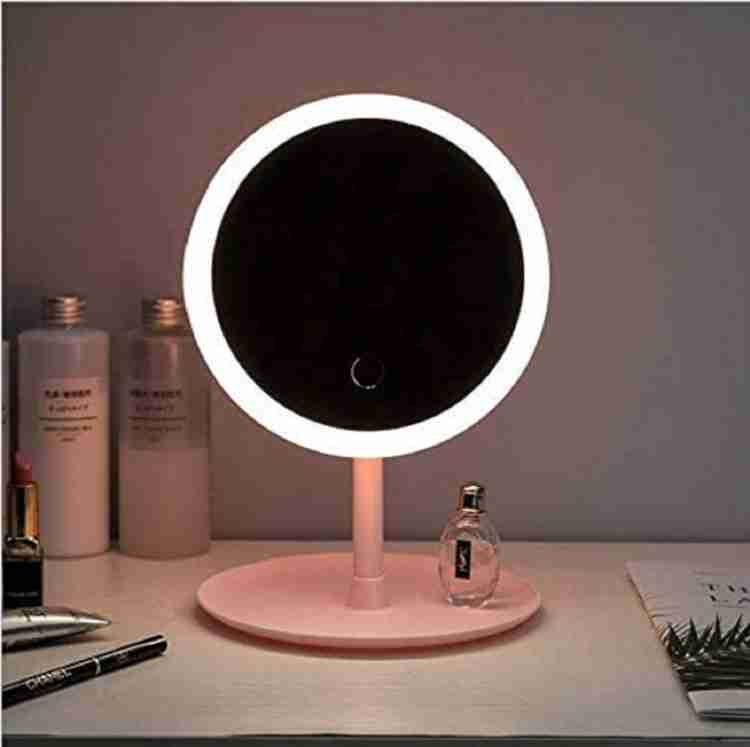Remeka LED Makeup Mirror Smart Touch Control Lighted Makeup Vanity Stand Up Desk Ring Light Mirror LED Vanity Mirror Price in India Buy Remeka LED Makeup Mirror Smart Touch Control Lighted