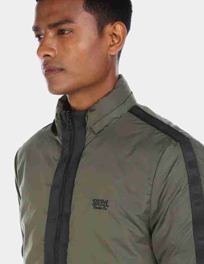 U.S. POLO ASSN. Full Sleeve Colorblock Men Jacket Buy U.S. POLO