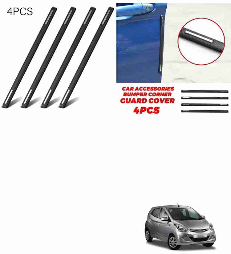 PRTEK 4pcs Car Accessories Bumper Corner Guard Cover Anti Scratch