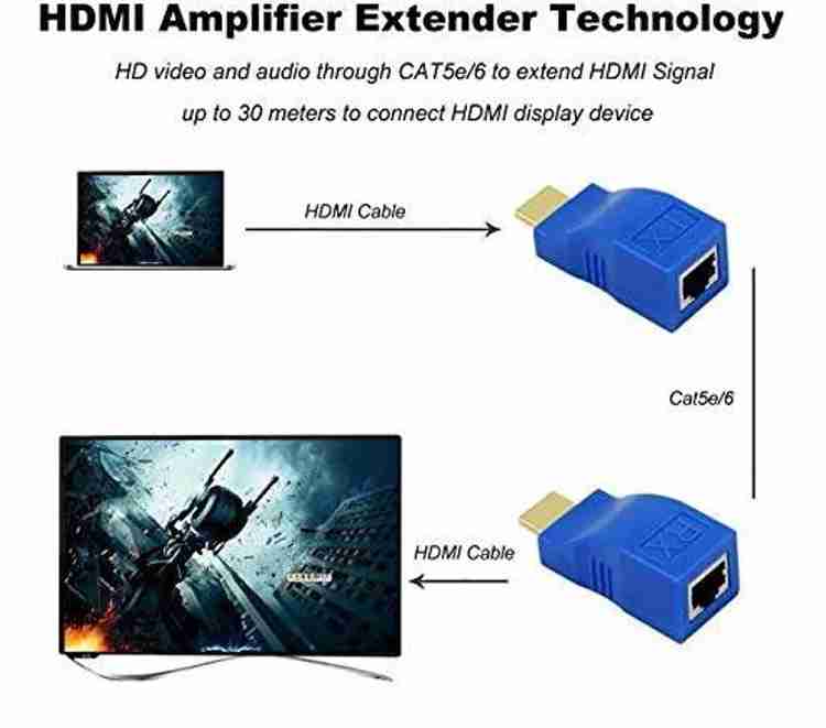 Extensor hdmi on sale rj45 4k