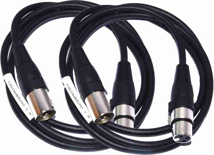 SOUVENIR 3 Pin XLR Male to XLR Female Cable 3 Meter XLR Cable Microphone  Extension Balanced Audio Cable for Phantom Power, Amplifier Mixer,  Condenser Mic, XLR Cable for Microphone XLR Cable for