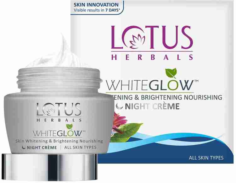 LOTUS HERBALS WhiteGlow Skin Whitening and Brightening Nourishing