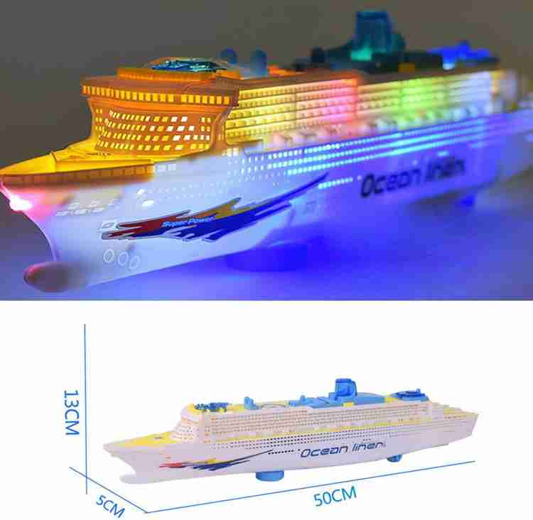 Big boat toy top