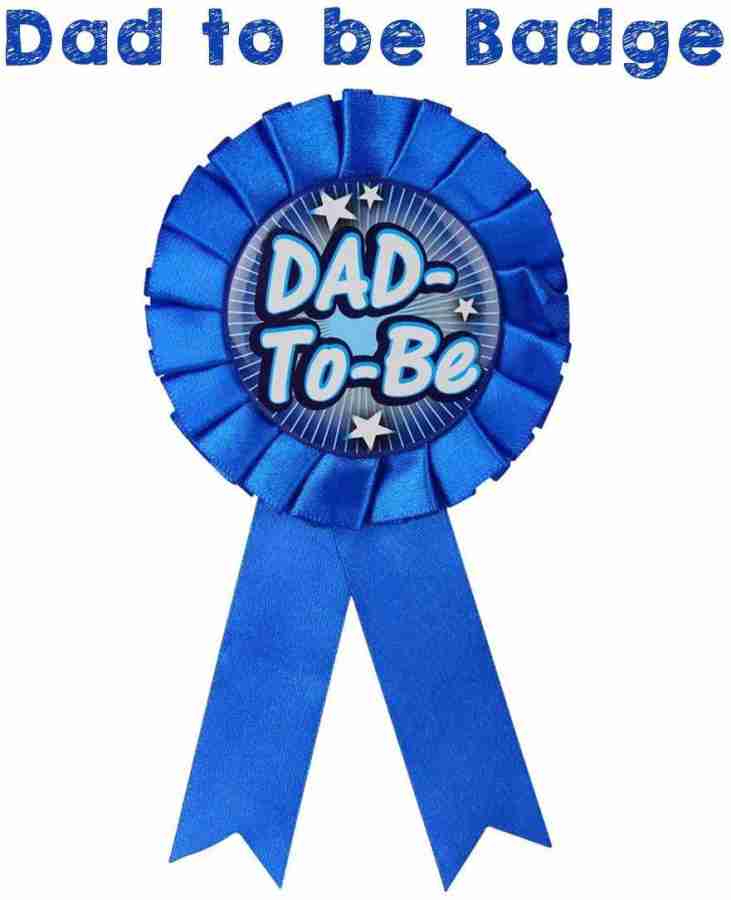 PartyPro Baby Ribbon Badge For Gender Reveal, Christening