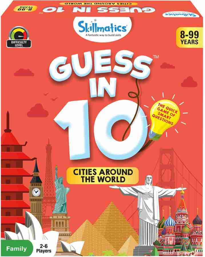 Skillmatics Guess in 10 Cities Around the World Guess in 10 Cities Around the World shop for Skillmatics products in India. Flipkart