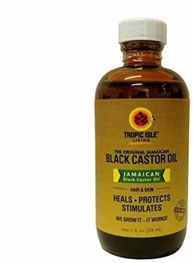 Black castor shop oil tropic isle