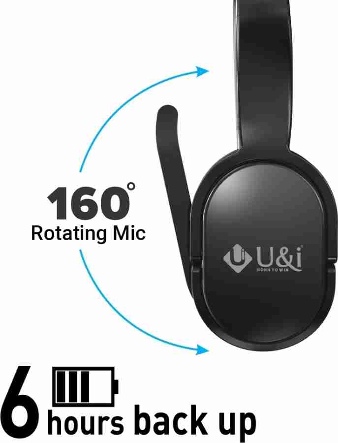 U i Pilot Series Bluetooth Headphone with Adjustable Mic Bluetooth Price in India Buy U i Pilot Series Bluetooth Headphone with Adjustable Mic Bluetooth Online U i Flipkart