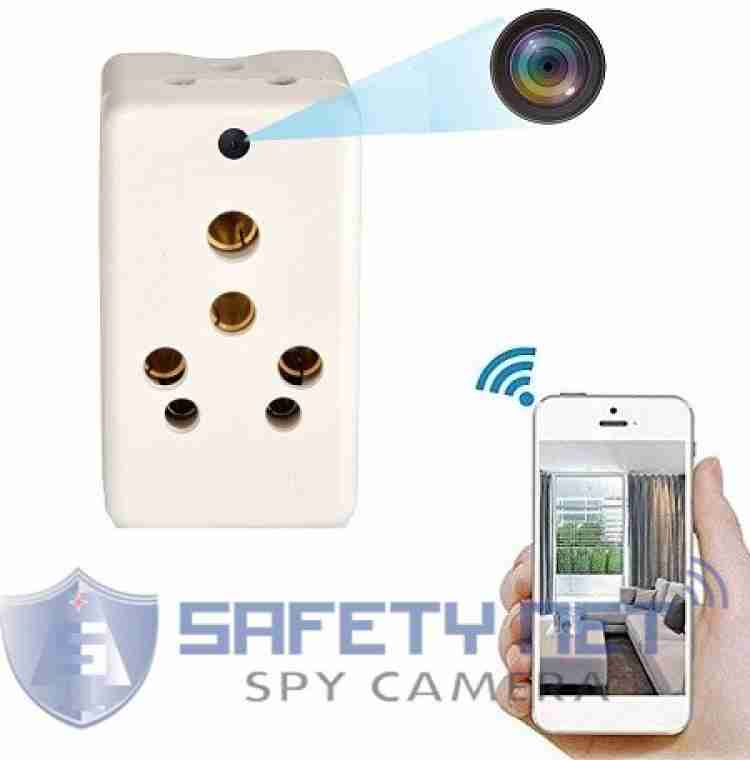 Safetynet Hidden Spy 3 Pin Plug Camera Wireless WiFi Mini Hidden Home  Security 1080P Camera for Android and iOS Smartphone Security Camera Price  in India - Buy Safetynet Hidden Spy 3 Pin