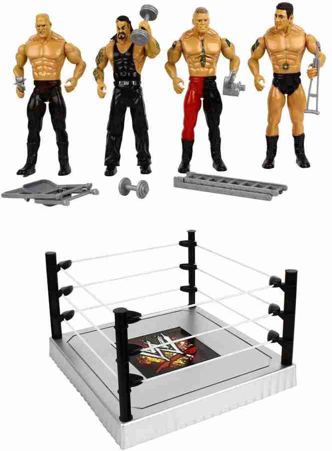 TOYICO Action Figures Models with Weapons Ring Ultimate Warrior
