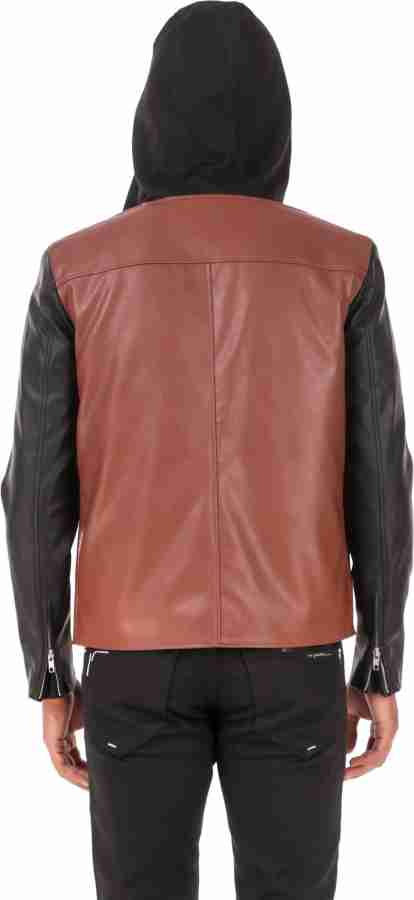 Real Leather Sleeveless Biker Jacket