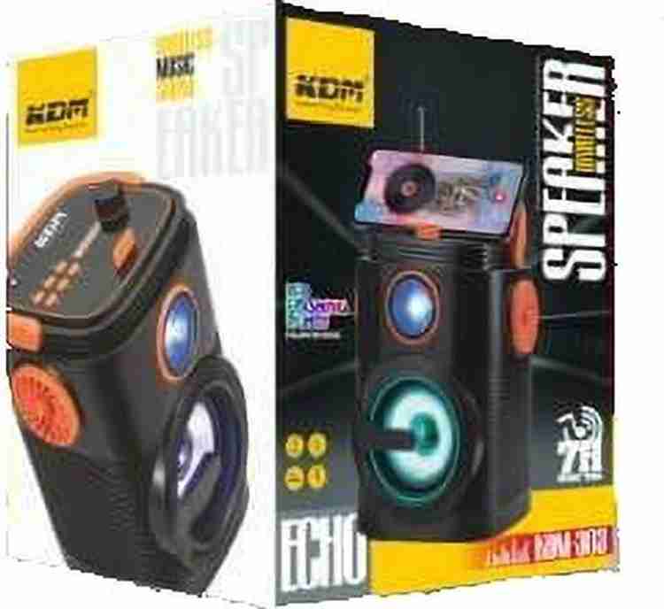 Buy KDM Km 303 Ecco 10W Bluetooth speaker with in built mic 10 W