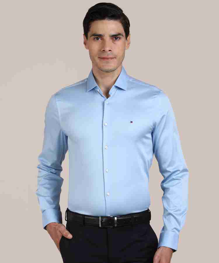 Tommy hilfiger party wear shirts discount