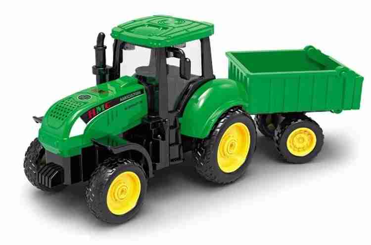 Quasar Farm Tractor Toys for Kids Small Agricultural Friction