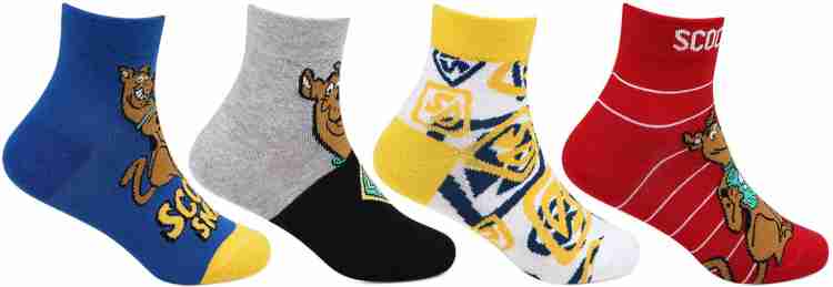 Bonjour Boys' Ankle Socks (Pack of 4)