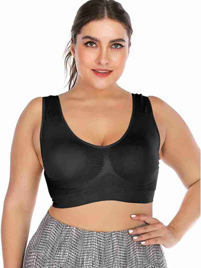 Plus Size Sports Bra in India  Plus size sports bras, Sports bra