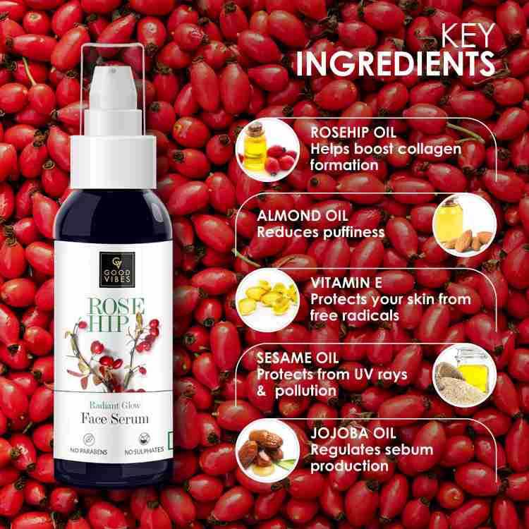 Good vibes rosehip serum discount