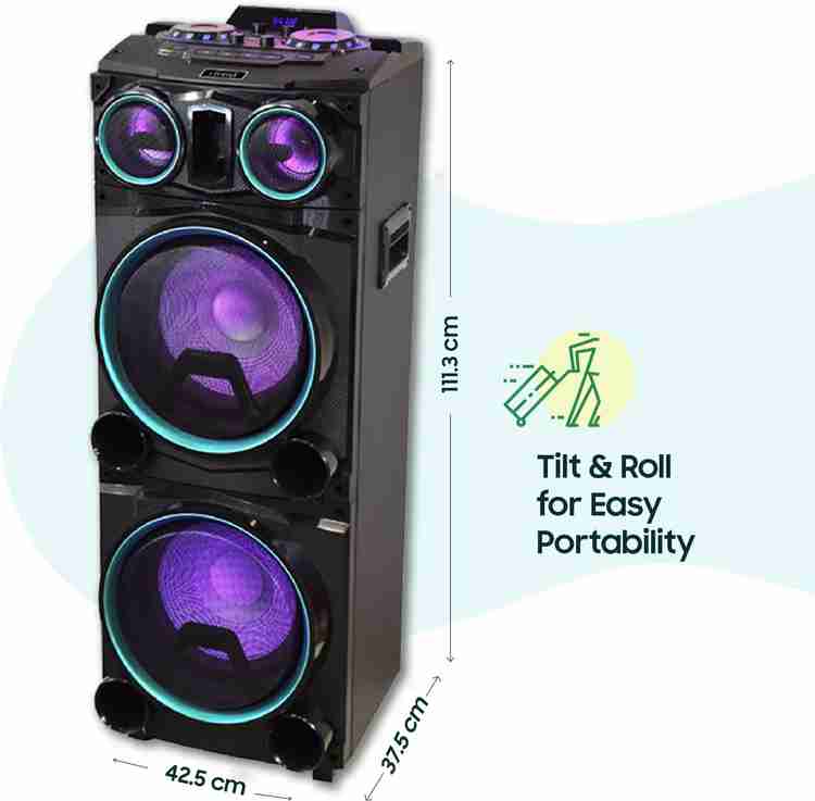 Buy Croma Party Speaker 1400 Watts Dynamic Bass Boost CREY3027