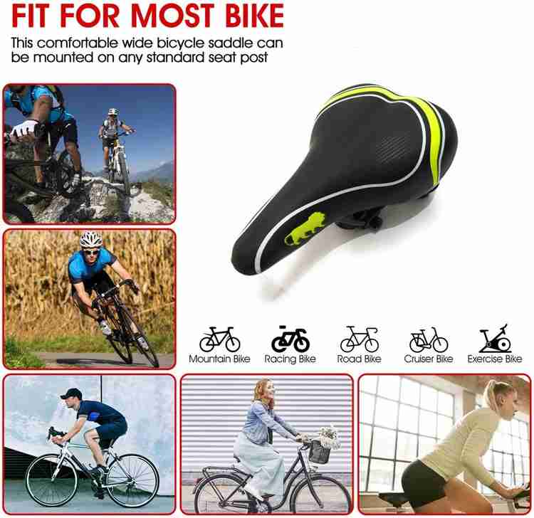 keycraze Comfortable Bike Seat Replacement Bicycle Saddle Saddle Buy keycraze Comfortable Bike Seat Replacement Bicycle Saddle Saddle Online at Best Prices in India Sports Fitness Flipkart