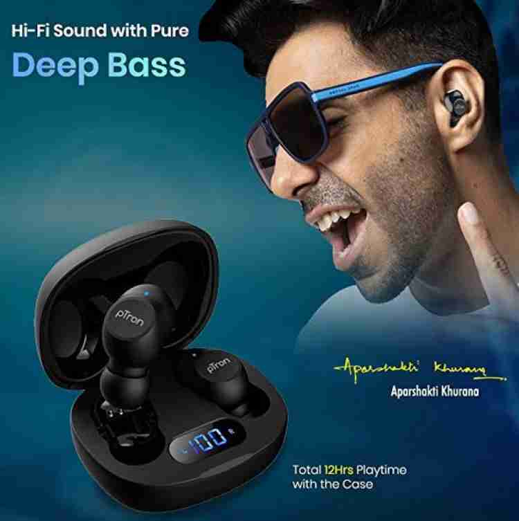 PTron Bassbuds Pro Bluetooth 5.1 Bluetooth Headset Price in India