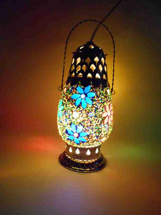 SUSAJJIT DECOR Elegant Look new design Mosaic Lantern for