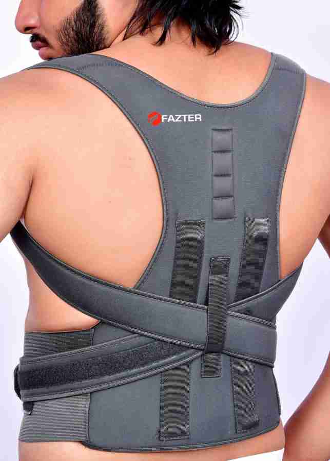 Neoprene Posture Corrector Belt Back Brace Support Full metal bars at back  at Rs 250 in Lucknow