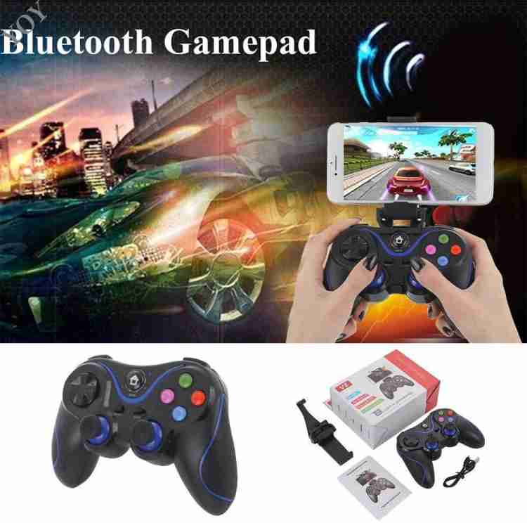 COMPUTER PLAZA Gen V8 X3 Bluetooth Wireless Gaming Controller Gamepad  Joystick PC Computer Game Controller for PC Windows 7/8/10/Switch/TV  Box/Laptop/Smart Phones - Black Joystick - COMPUTER PLAZA 