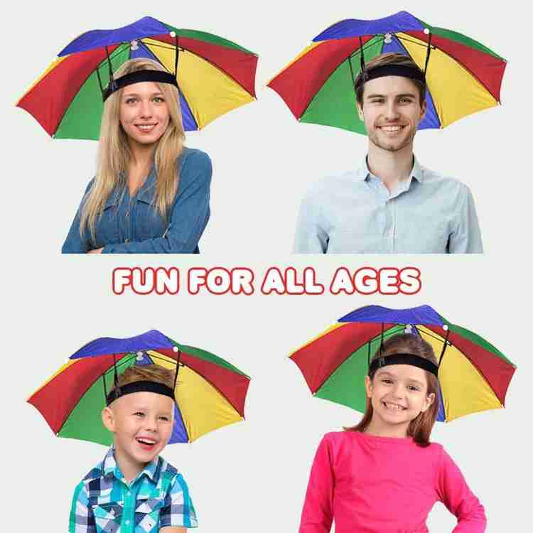 SALUANA Hands Free Umbrella Hat to Protect from Sun Rain for
