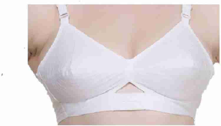Buy Yana Women White Cotton Blend Pack Of 2 T-Shirt Non Padded Bra (34A)  Online at Best Prices in India - JioMart.