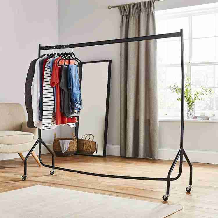 ADA Steel Floor Cloth Dryer Stand Heavy Duty Clothes Rack for Hanging  Clothes with Wheels, Clothing Rack on Wheels, Clothes Hanger, Clothes Rail-  6 ft Price in India - Buy ADA Steel Floor Cloth Dryer Stand Heavy Duty Clothes  Rack for Hanging