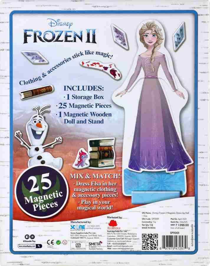 Frozen magnetic clearance dolls