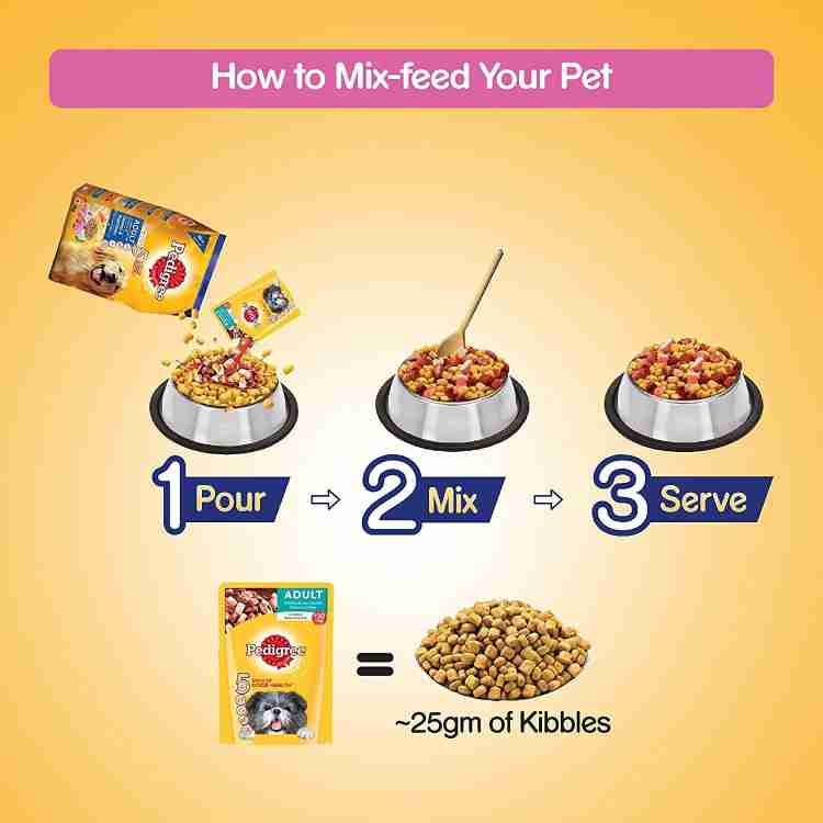 PEDIGREE Puppy Wet Dog Food Chicken Chunks in Gravy 70 g Pack of 30 Pets Empire Stainless Steel Dog Bowl Small Chicken Dog Treat Price in India Buy PEDIGREE