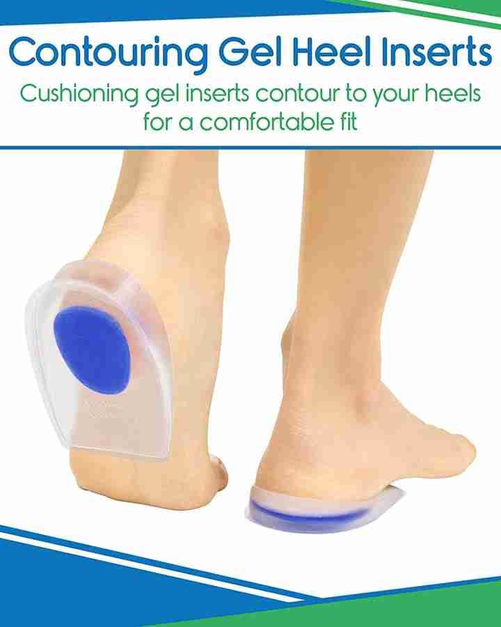 Heel pad shop for bone spur
