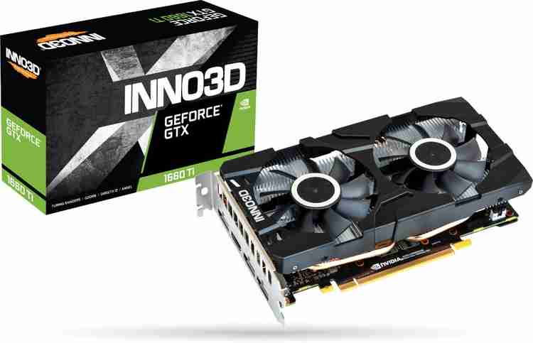 激安通販特集！ 6GB X2 Twin Ti 1660 GTX GeForce Inno3D GDDR6 GB 6 GDDR6 PCパーツ