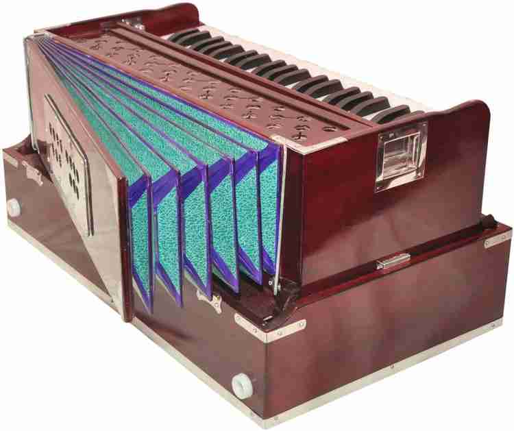 SALABLEZ 42 Keys 7 Bellow Portable Folding Harmonium With Coupler
