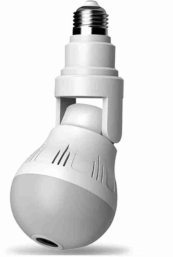 Led light bulb with discount wireless 360 degree ip camera