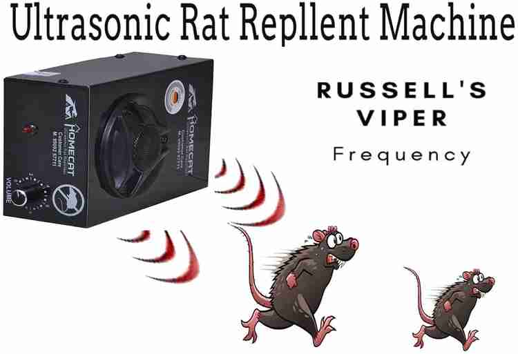 Ultrasonic repellent for clearance rats