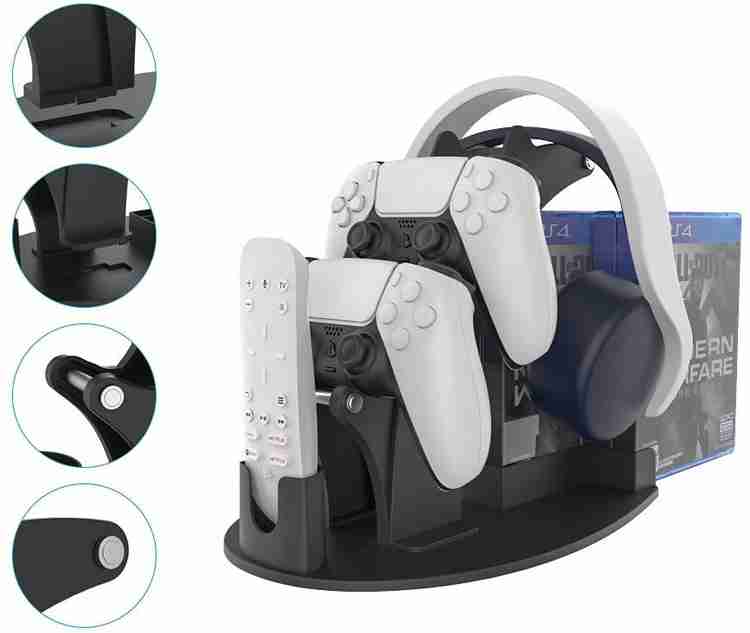 microware PS5 Accessories Organizer Stand Display Stand for PS5
