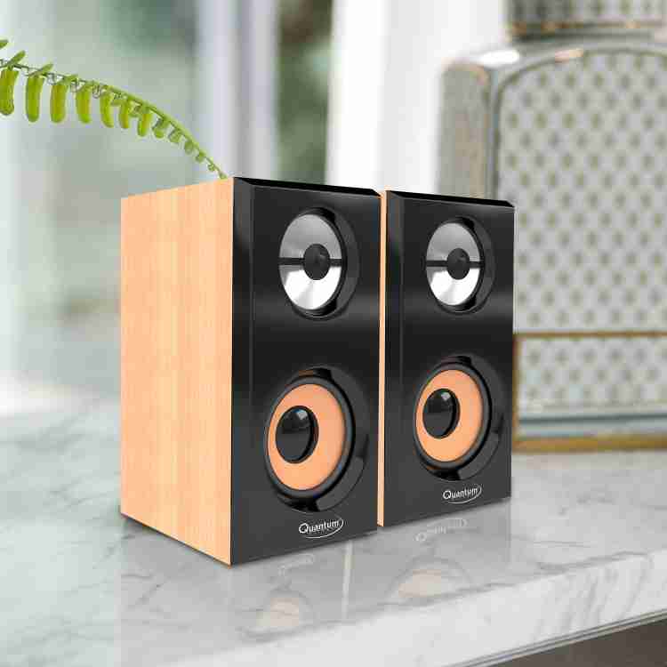 Quantum qhm636 usb hot sale powered wooden speaker