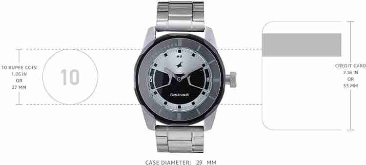 Fastrack 3099sm02 2025 metal analog