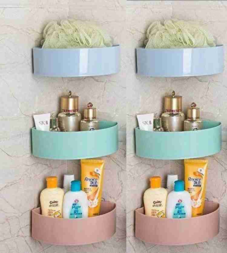 ABS Bathroom Shelf Shampoo Holder Shower Caddy Shelves