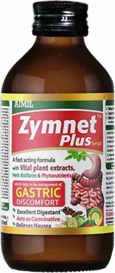 AIMIL Zymnet Plus Syrup for Digestive Health & Acidity